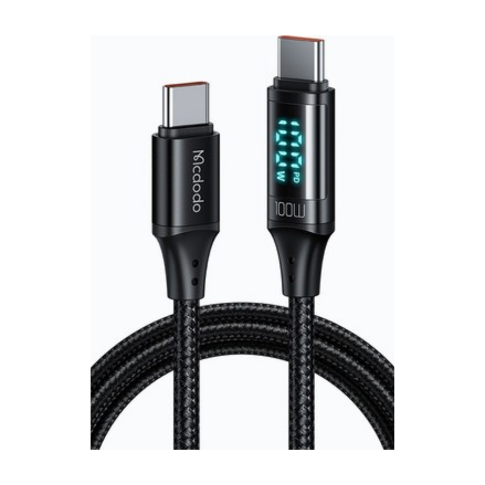 Mcdodo CA-1100 1.2 m Type-C to Type-C Şarj Kablosu