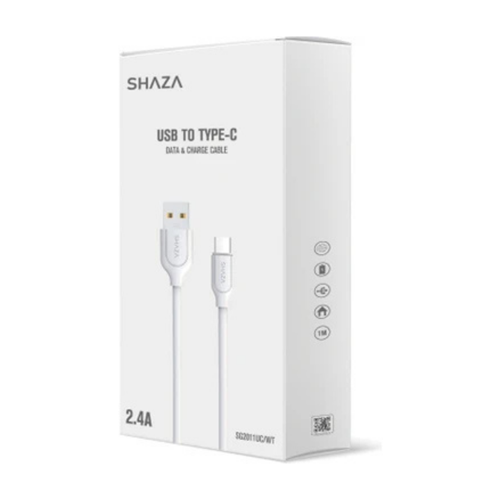 SHAZA TYPCE-C TO USB ŞARJ KABLOSU SG2003UC/WT