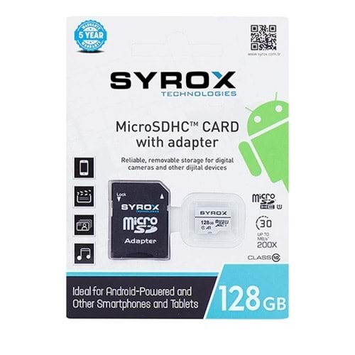 HAFIZA KARTI SYROX 128GB