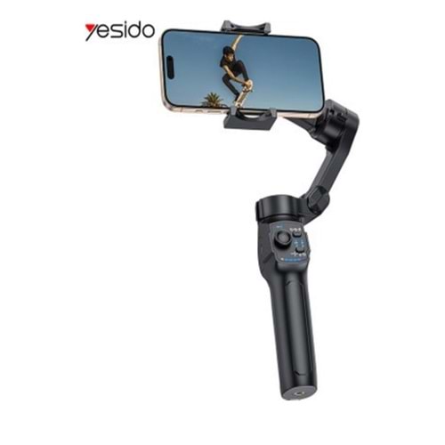 Yesido SF27 360 Derece Ayarlanabilir Tripodlu BT Selfie Gimbal - Siyah