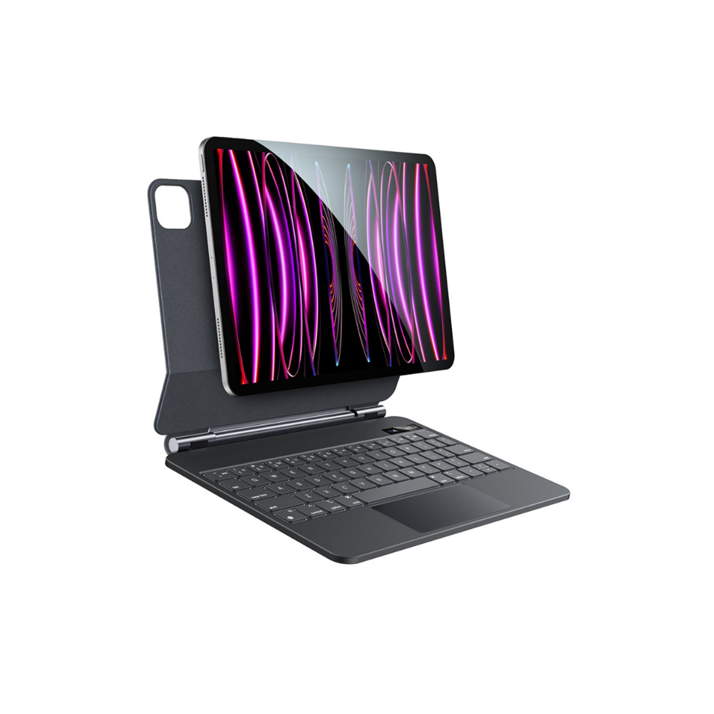 Yesido KB30 iPad Pro 11 (2024) Tecno Klavyeli Tablet Kılıfı - Siyah