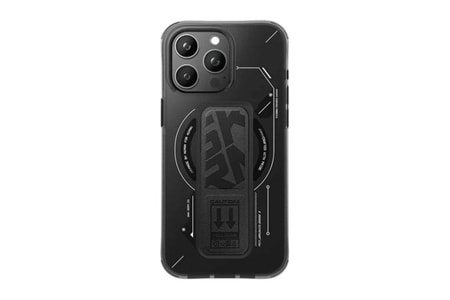Apple iPhone 15 Pro Kılıf SkinArma Şeffaf M-safe Şarj Özellikli Kado Kartlıklı Saido Kapak