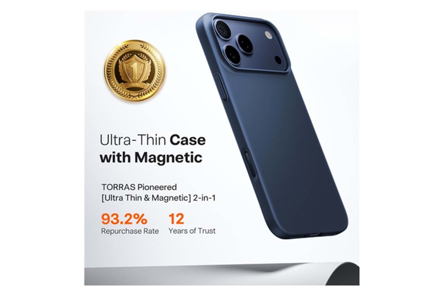 Torras Apple iPhone 17 Pro SlimFit Magsafe Kılıf