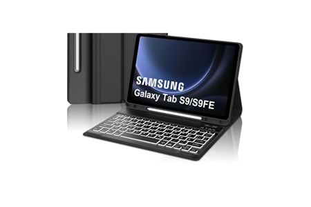 SAMSUNG GALAXY TAB S9 FE KLAVYE SİYAH TEMİZ