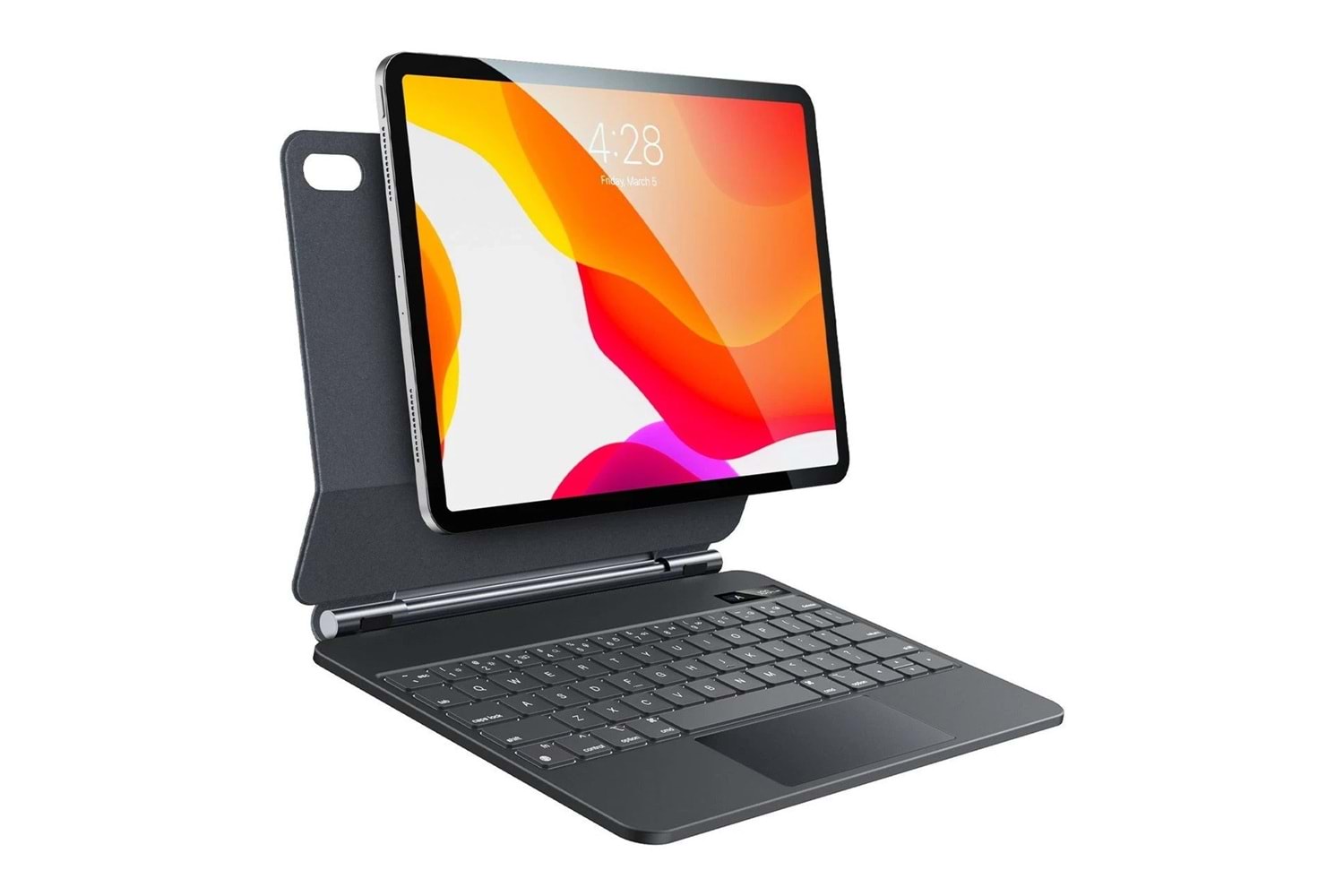 Yesido Apple KB24 iPad 2022 10.9 (10.nesil) Tecno Klavyeli Tablet Kılıfı - Siyah